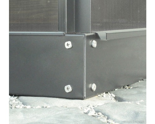 Fundering Vitavia 5000/5900 12,5 cm antraciet