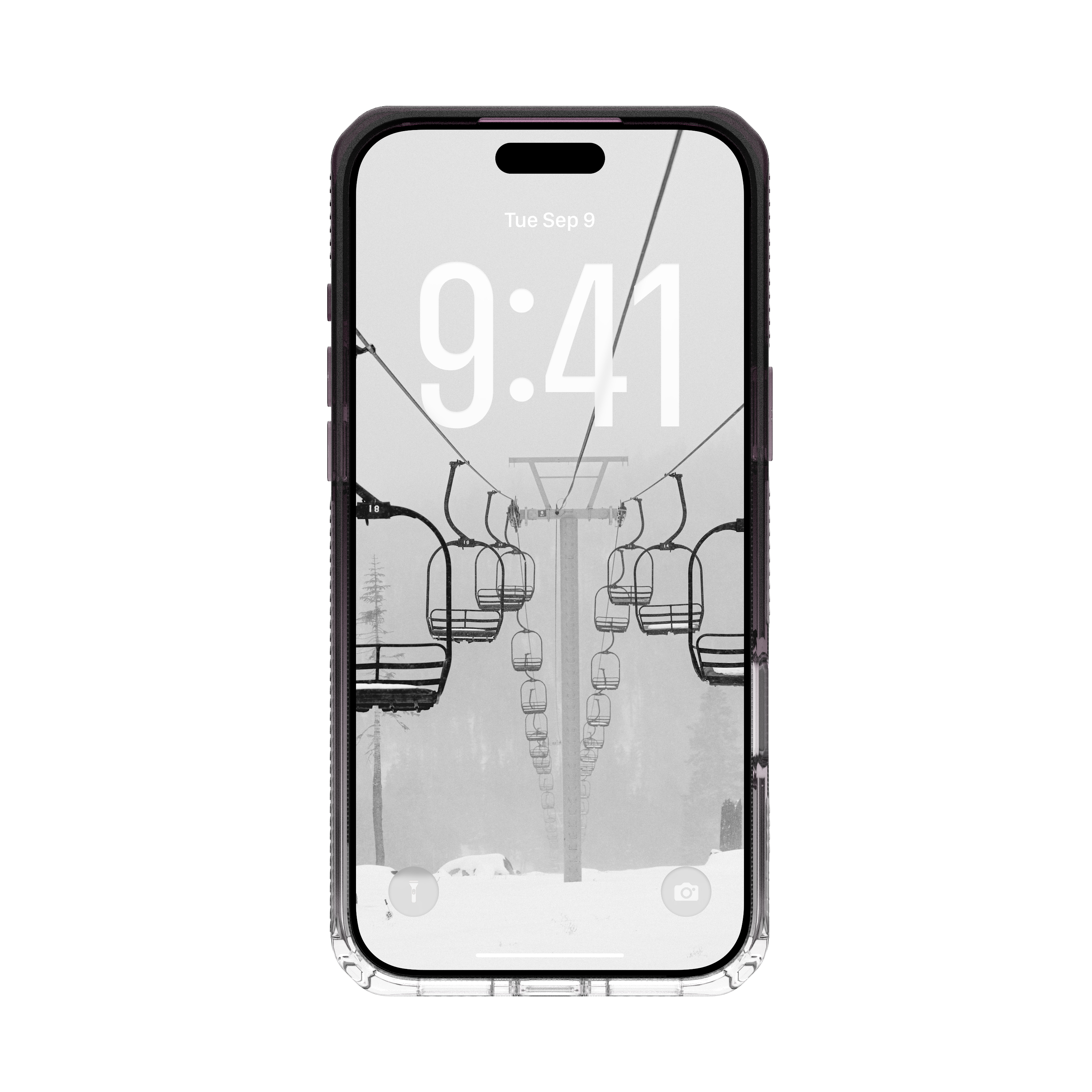 iPhone 17 Pro Max MagSafe Hybrid Schutzhülle Plyo (11453011404G) - Ombre (Schwarz / Transparent)