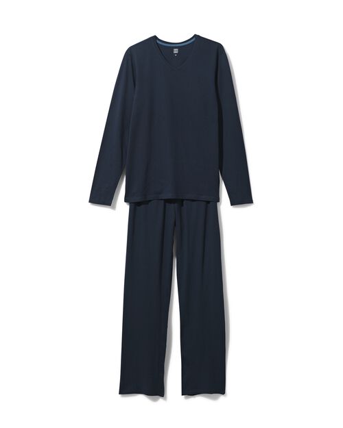 pyjama homme bleu foncé