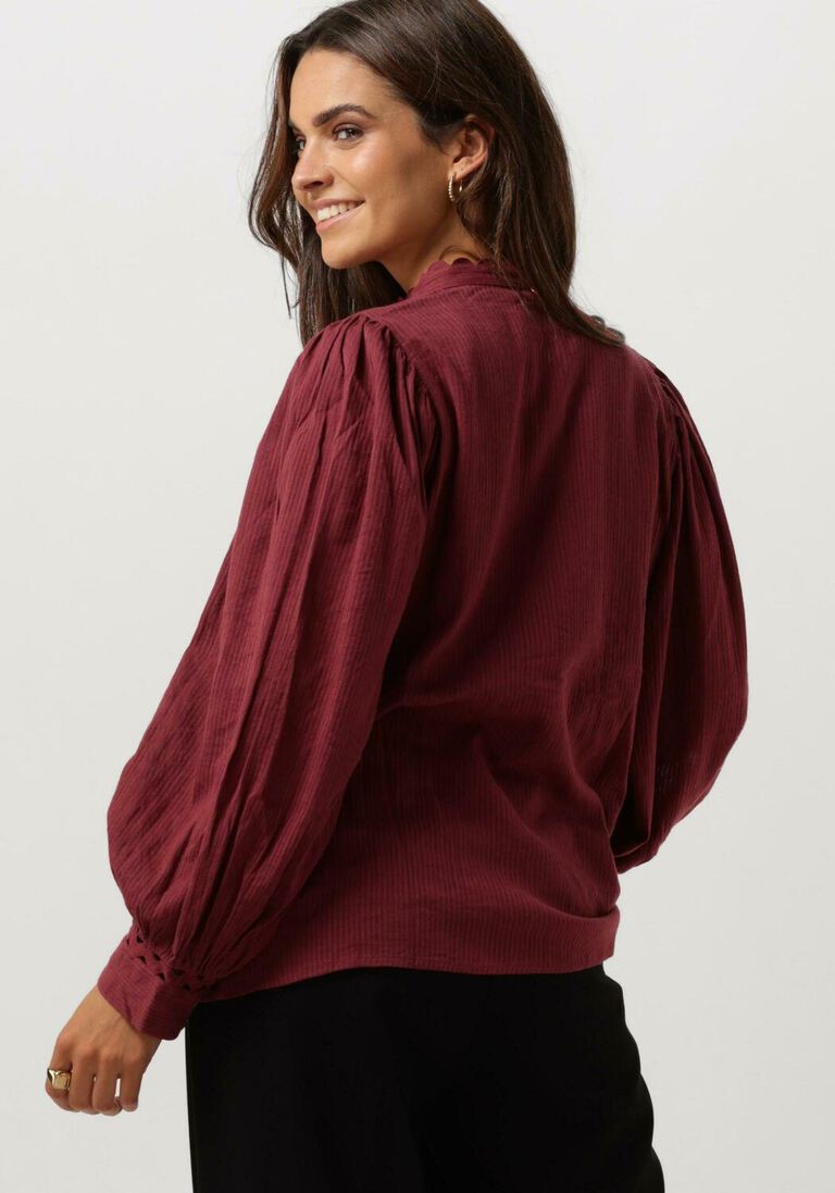 ANTIK BATIK bordeaux antik batik blouse aya blouse