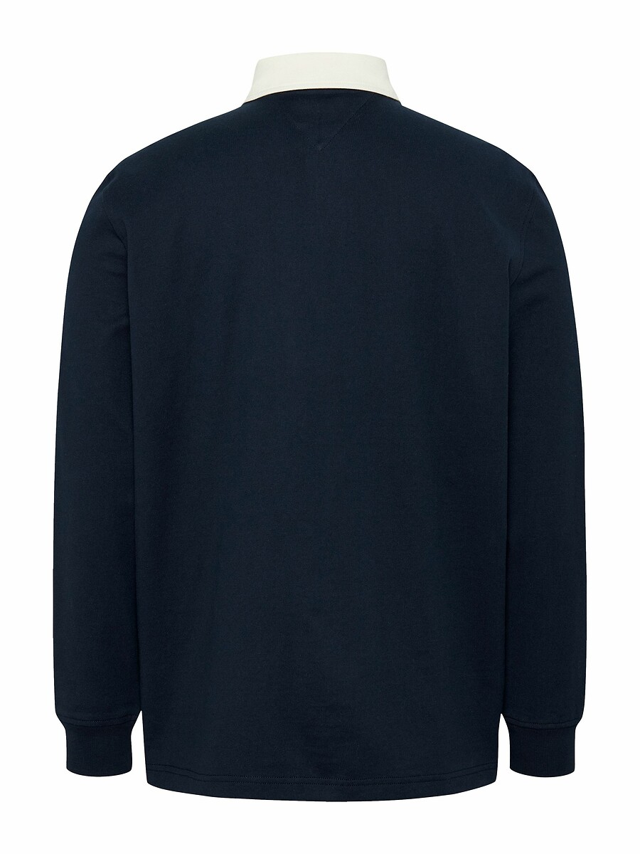 TOMMY JEANS<br>Camisa polo de rugby com logotipo