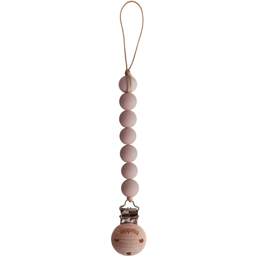 mushie Schnullerkette Halo, Blush