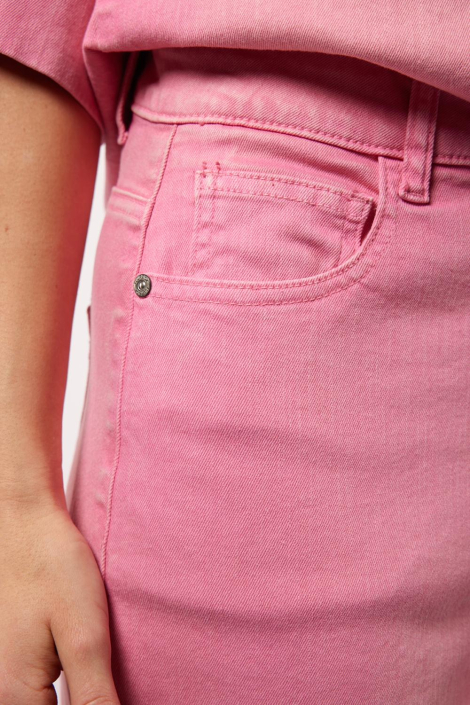 Fluresk roze dames broek
