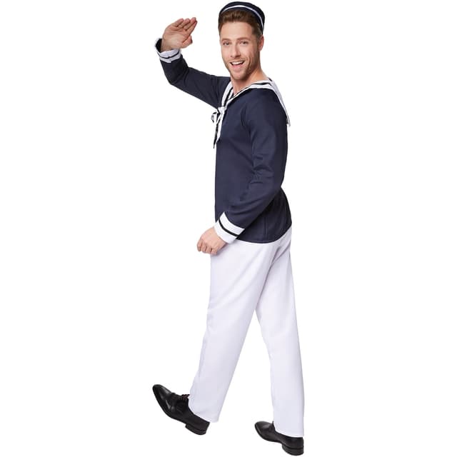 Sømand kostume