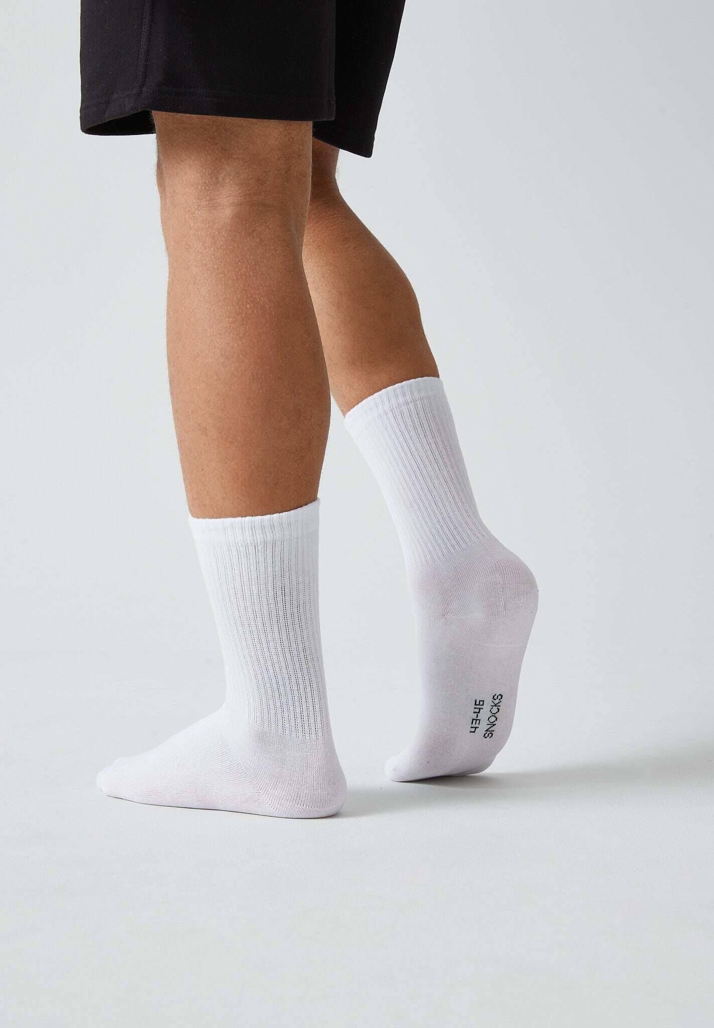 SNOCKS| Tennissocken aus Bio-Baumwolle 4er-Pack