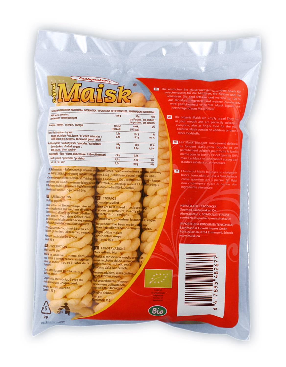 MAISK Original<br>45 g, Bio