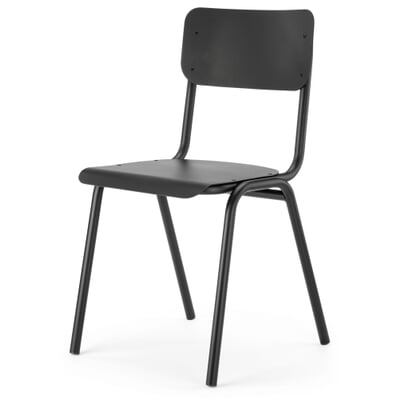 Stuhl Alu 2, Tiefschwarz RAL 9005