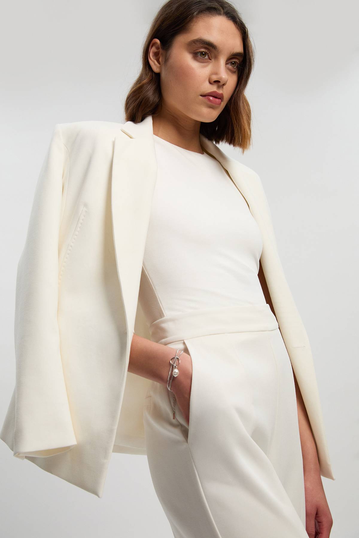 KarenMillen Bracelet de Perles Moderne