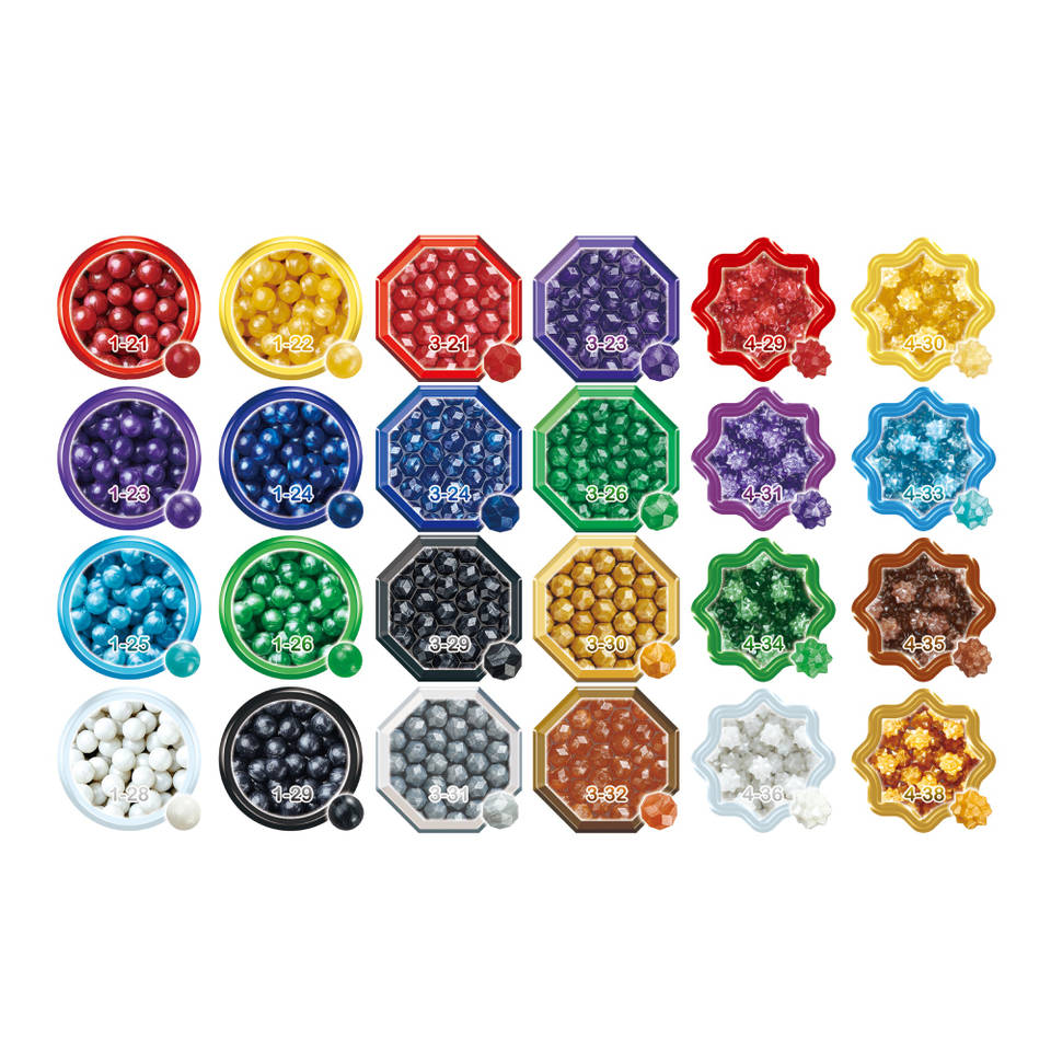 Aquabeads glansparels navulset
