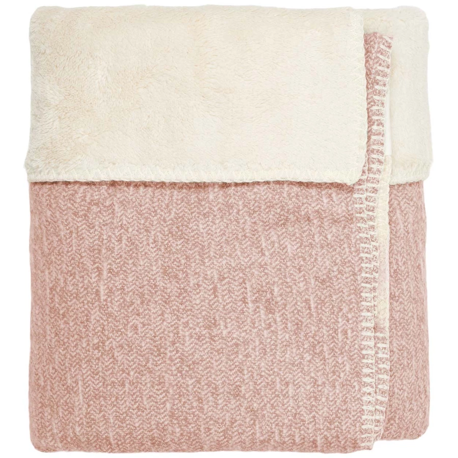 koeka Babydecke Plüsch Vigo Old PinkPebble