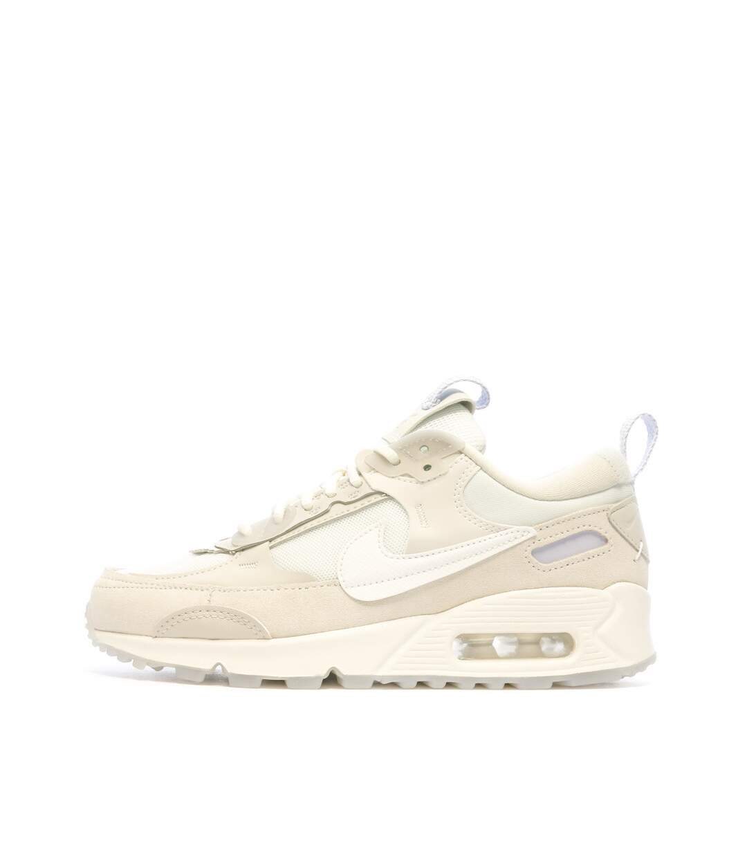 Baskets Beige Femme Nike Air Max 90 Futura