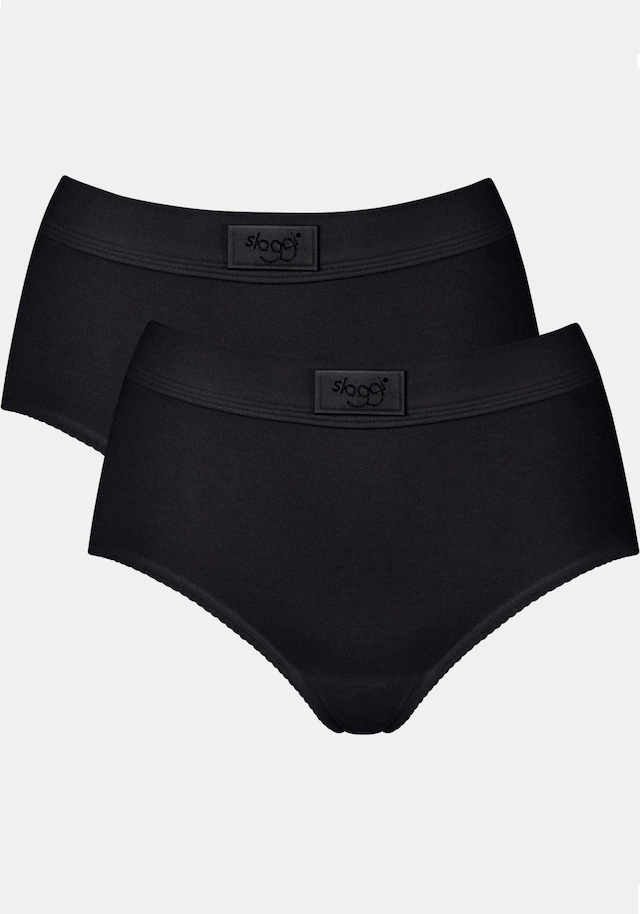 sloggi Maxislip »Double Comfort«, Baumwollmix, elastisch, weich, sportlicher Look, atmungsaktiv