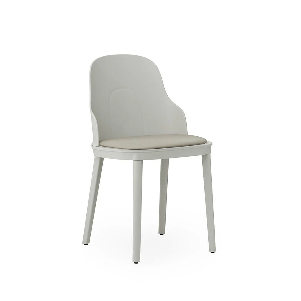 Normann Copenhagen  Allez stol, m/betræk Ultra Leather - Warm grey
