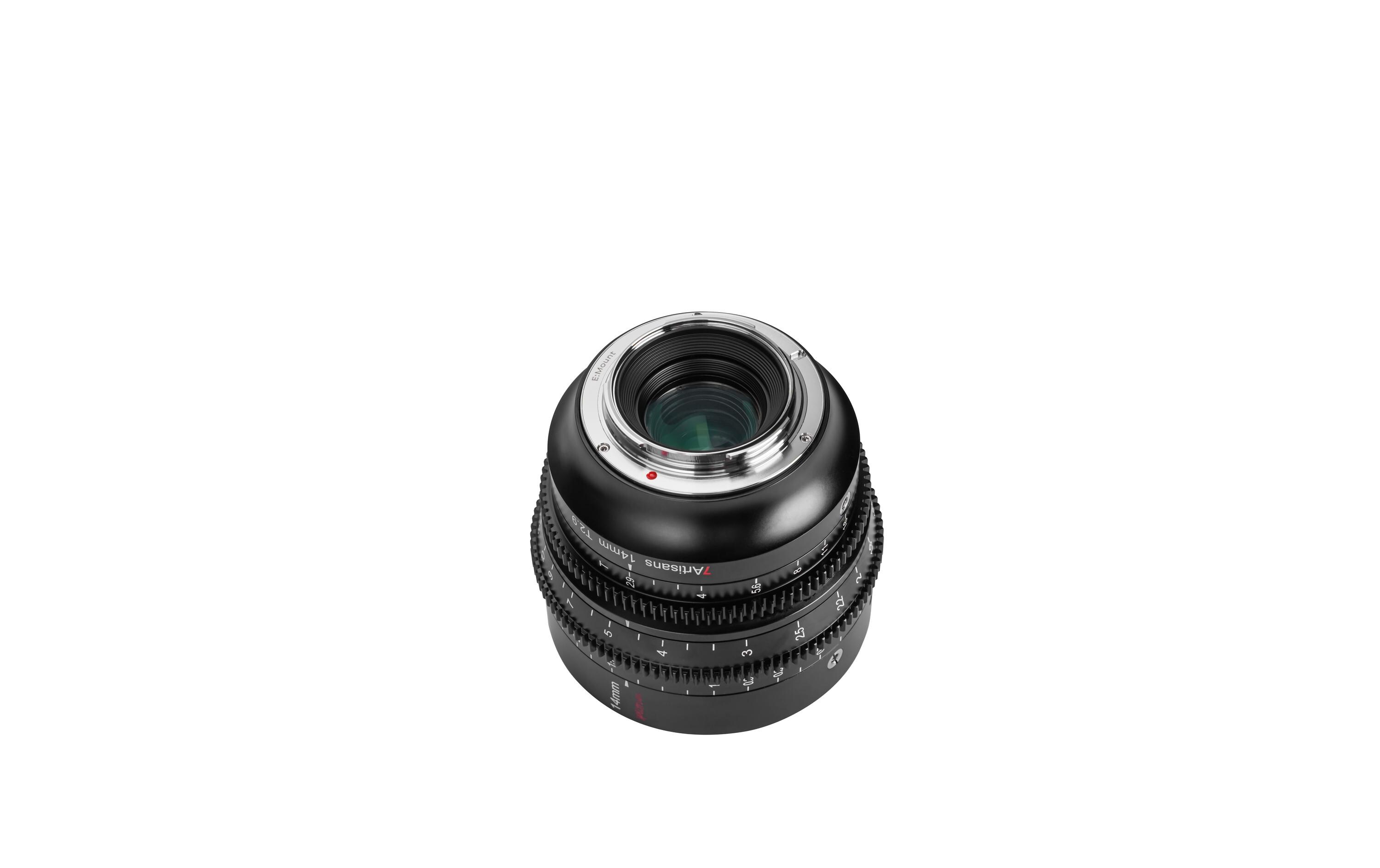 Festbrennweite 14 mm T/2.9 – Sony E-Mount<br>Ultraweitwinkel Cine-Objektiv