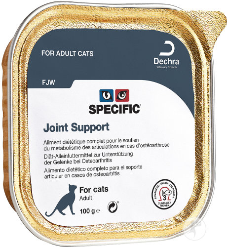 Specific Joint Support Chat Adulte FJW Aliment Diététique Complet Articulations 7x100g