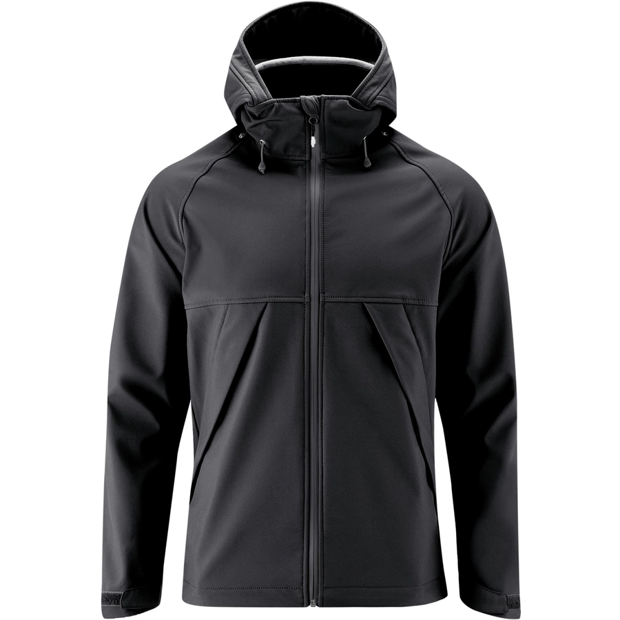 mamalila Softshell-Tragejacke für Männer Allrounder schwarz