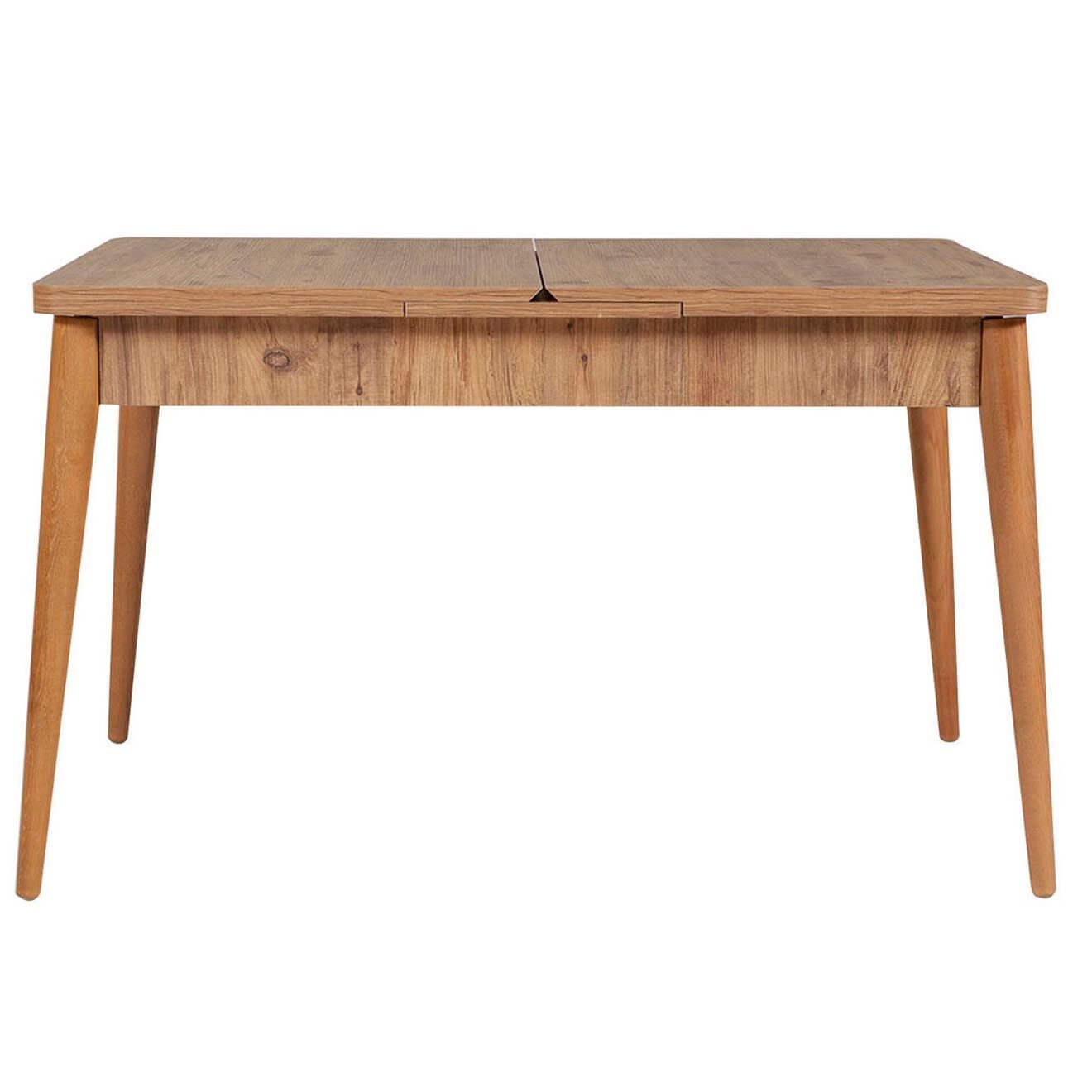 Wooden Art Ensemble Table + 2 Chaises + 1 Banc Vina 1053 beige/anthracite