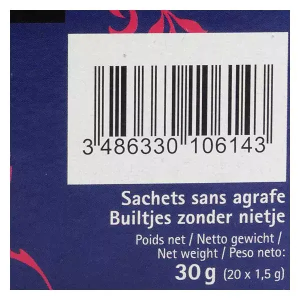 Ladrome Organic Better Sleep Infusion - 20 sachês