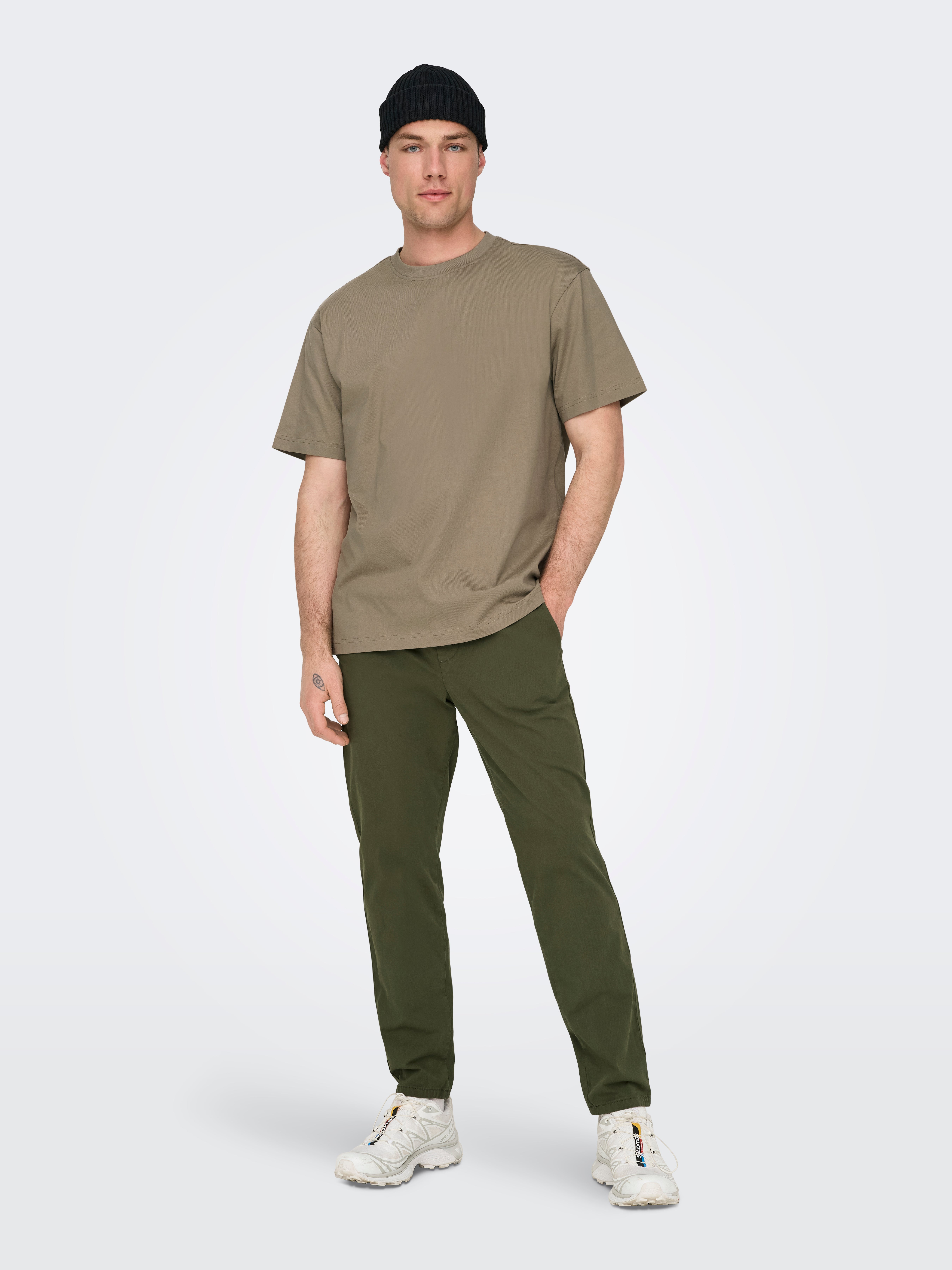 ONSFRED T-shirt Desert Taupe