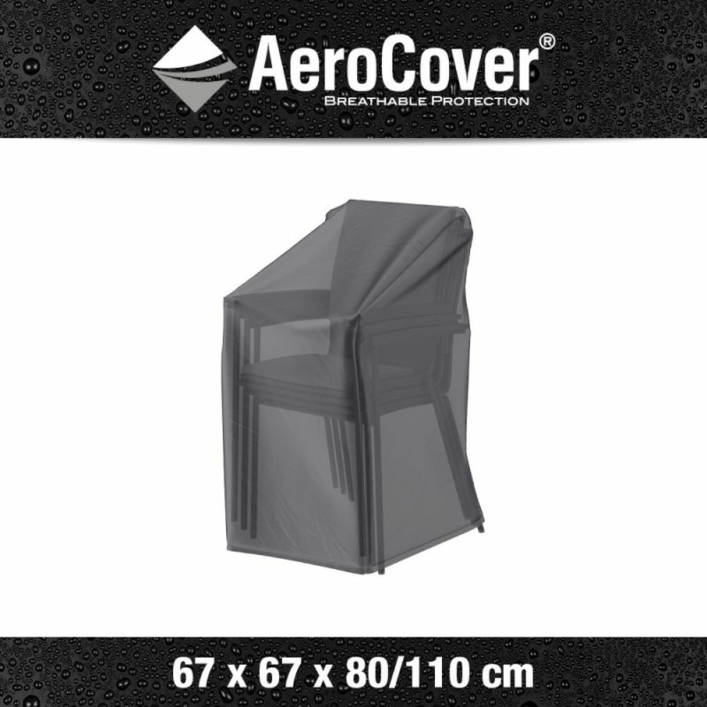 Housse de protection pour chaises de jardin empilables