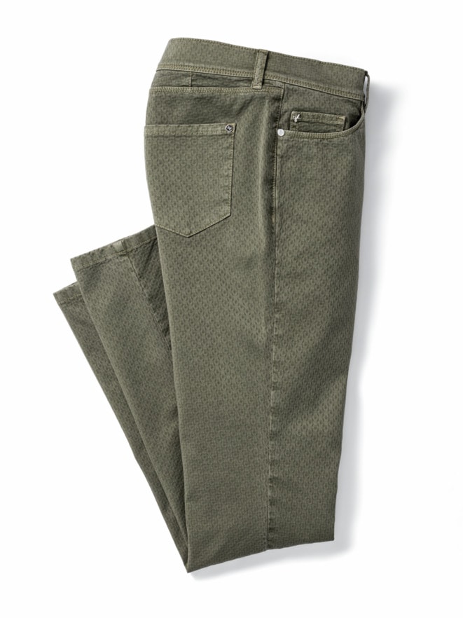 Jacquardhose Tonal