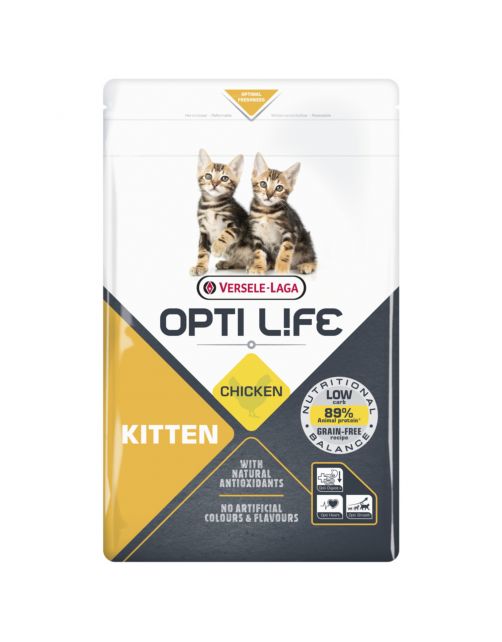 Opti Life Cat Kitten Kip - Kattenvoer