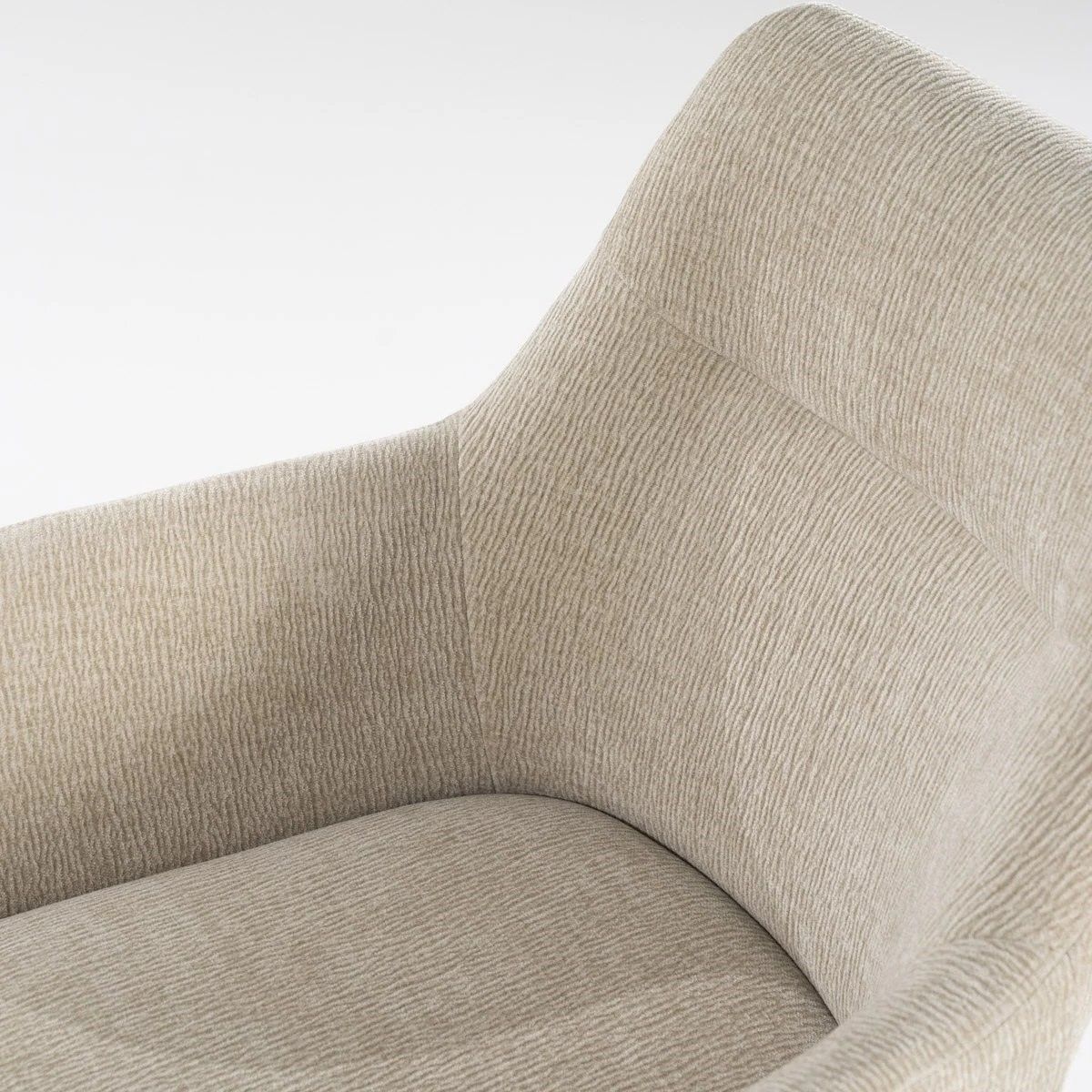 Eetkamerstoel Taupe 240095 Bliss II B59.5 x D66 x H88 cm