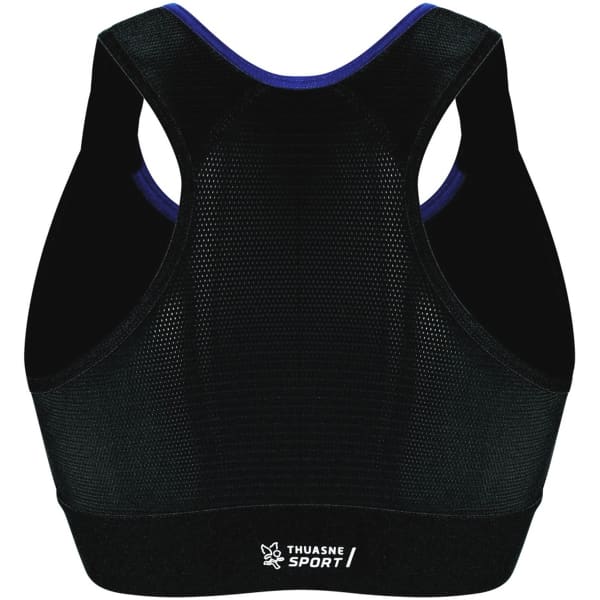 Brassière running THUASNE BRASSIERE EAZ'IP EVO NOIR
