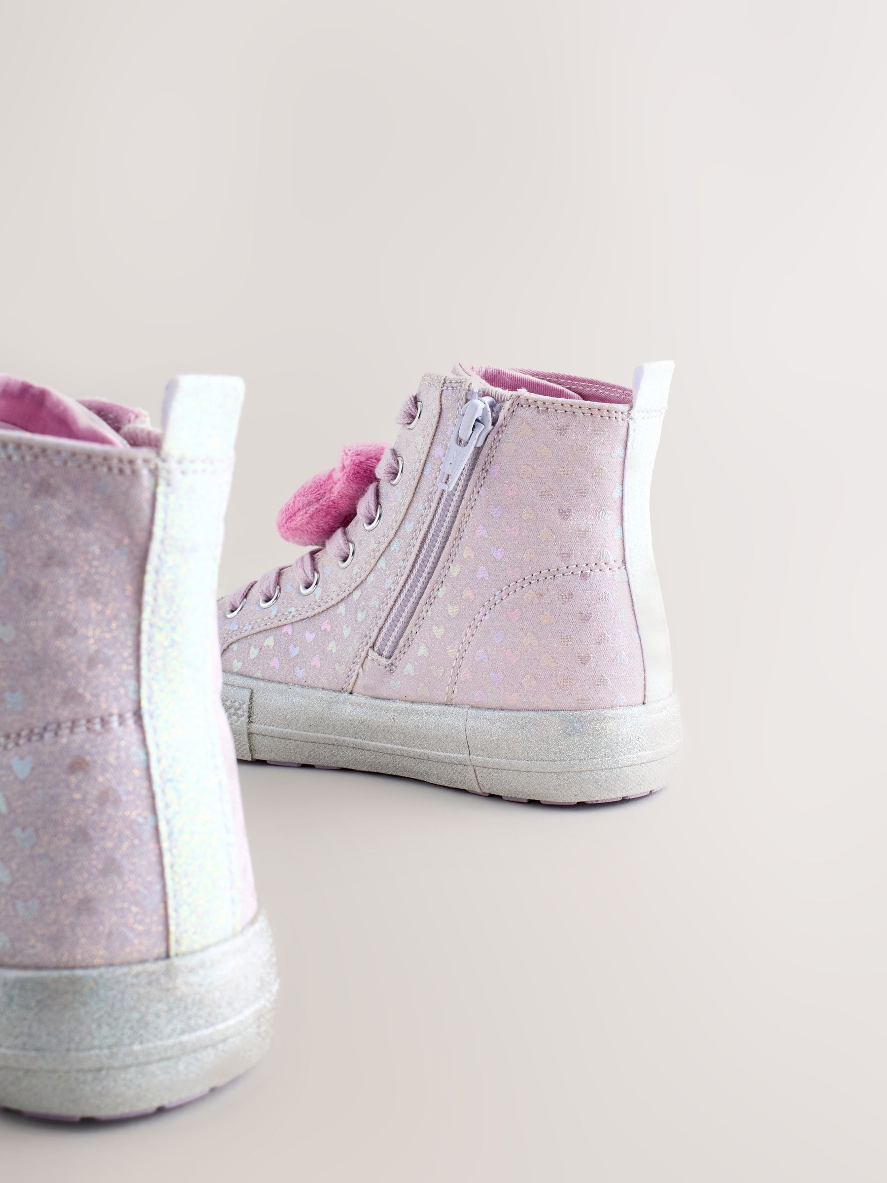 Purple Hello Kitty and Friends - Hoge sneakers met veters