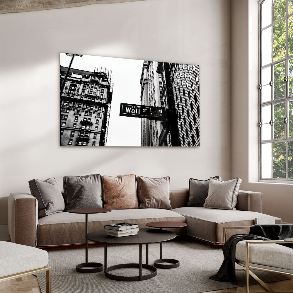 Walljar acrylglas schilderij - ST New York Acrylglas schilderij - 50 x 70 cm