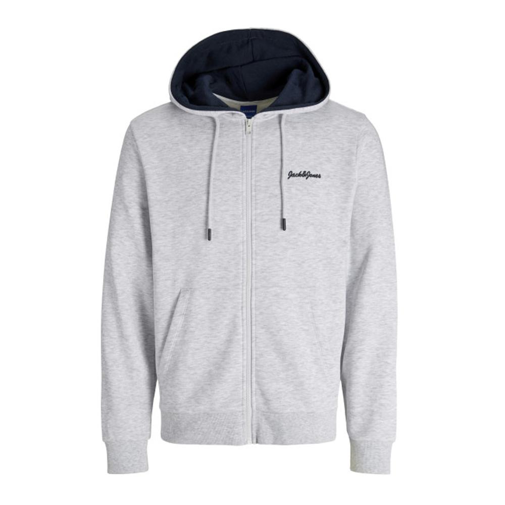 Jack & Jones Sweat Zippé Gris Homme Jack & Jones Jortango