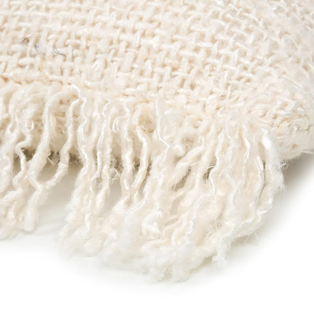 Bazar Bizar Housse de coussin Oh My Gee crème - 40x40 cm