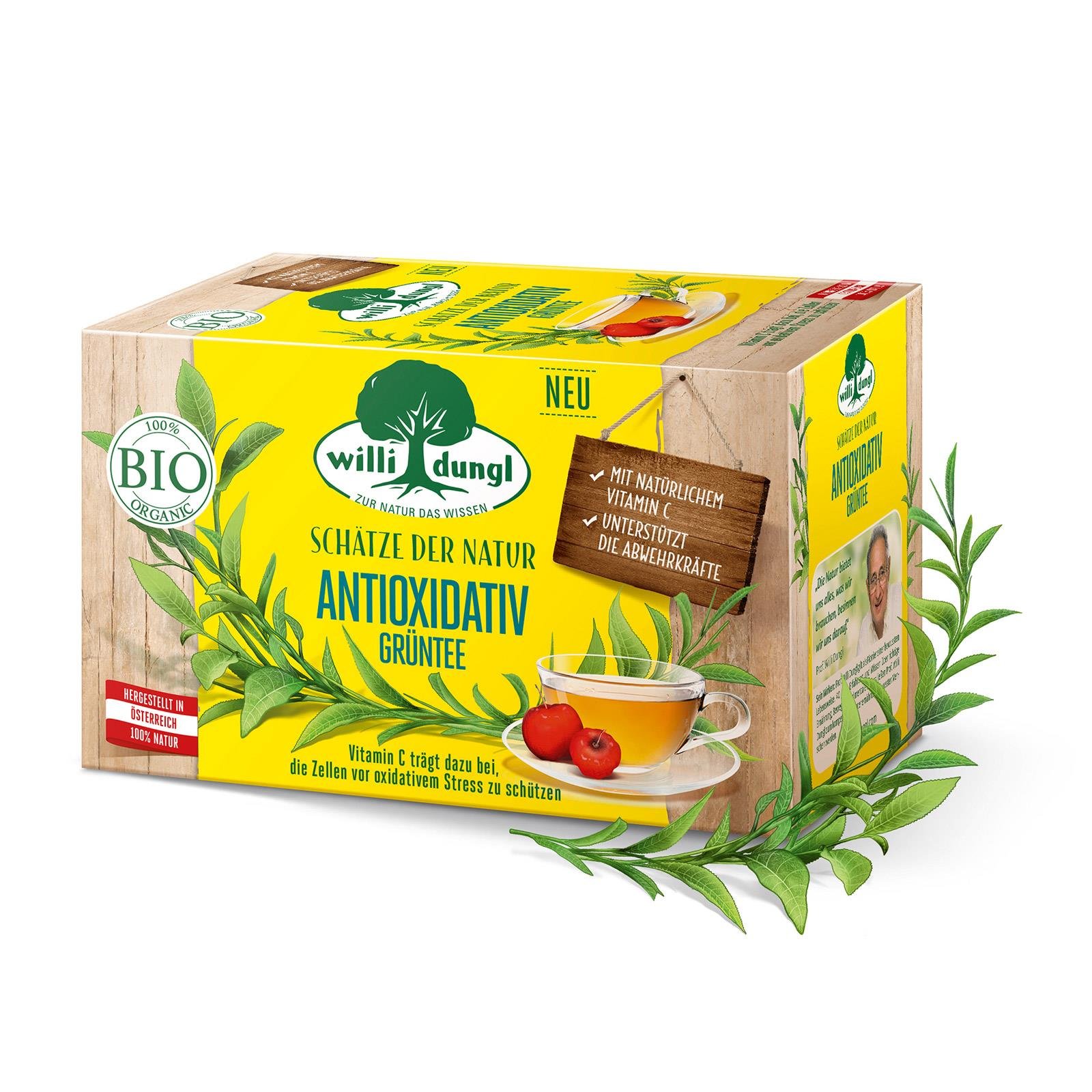 Willi Dungl Antioxidativ Grüntee