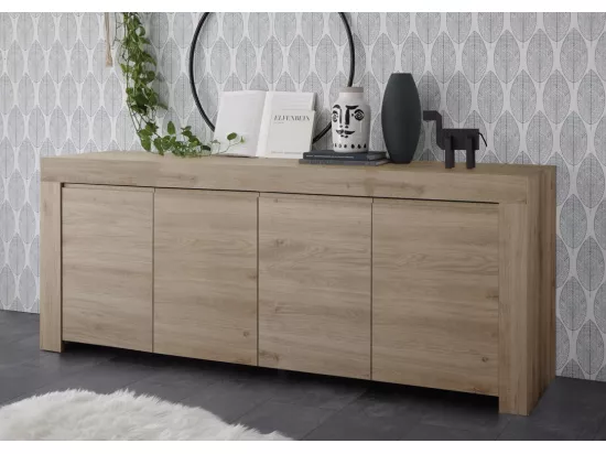 Buffet CAPRI chêne foncé