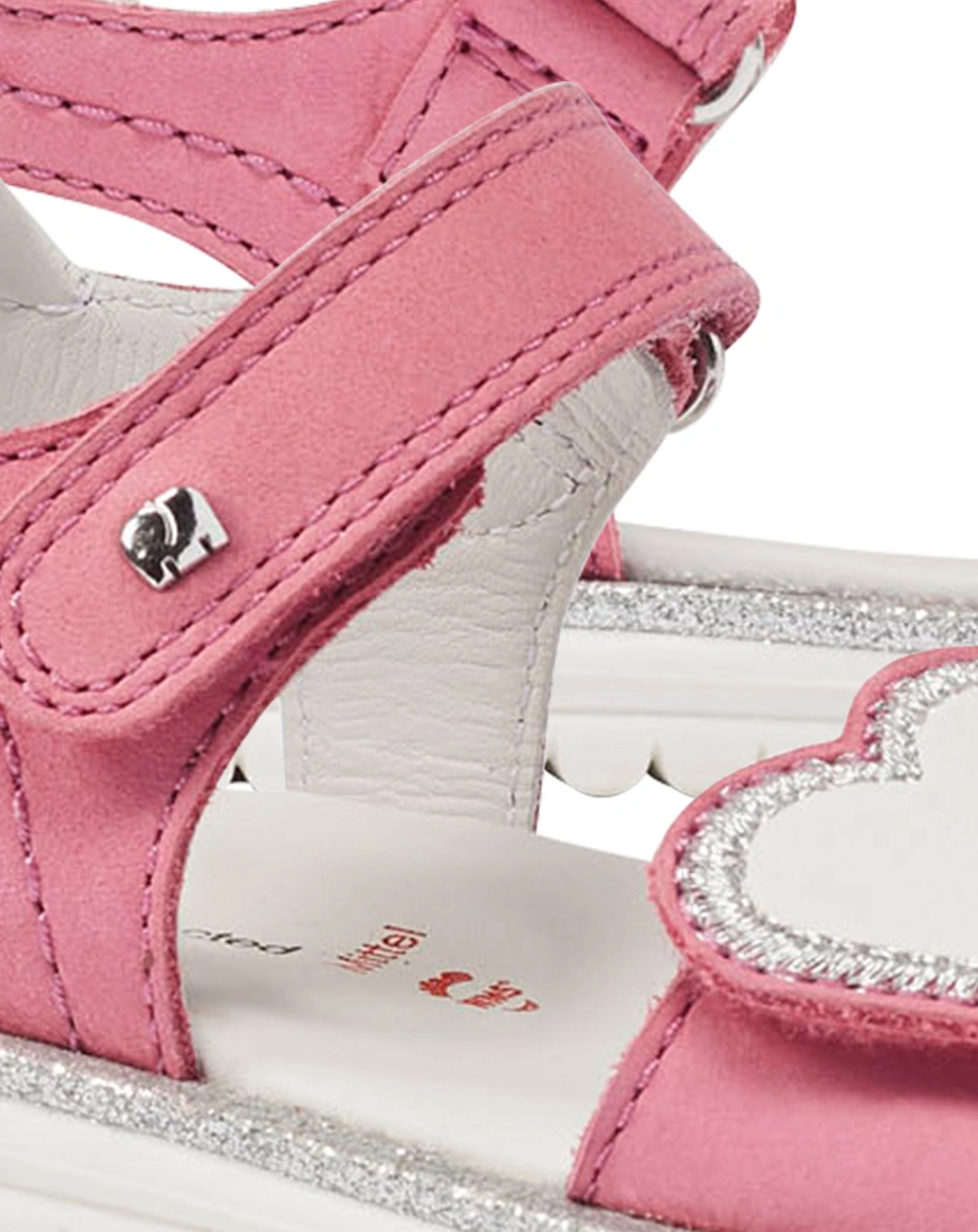 Klett-Sandalen FULVIA FUHEARD in rosa/weiß