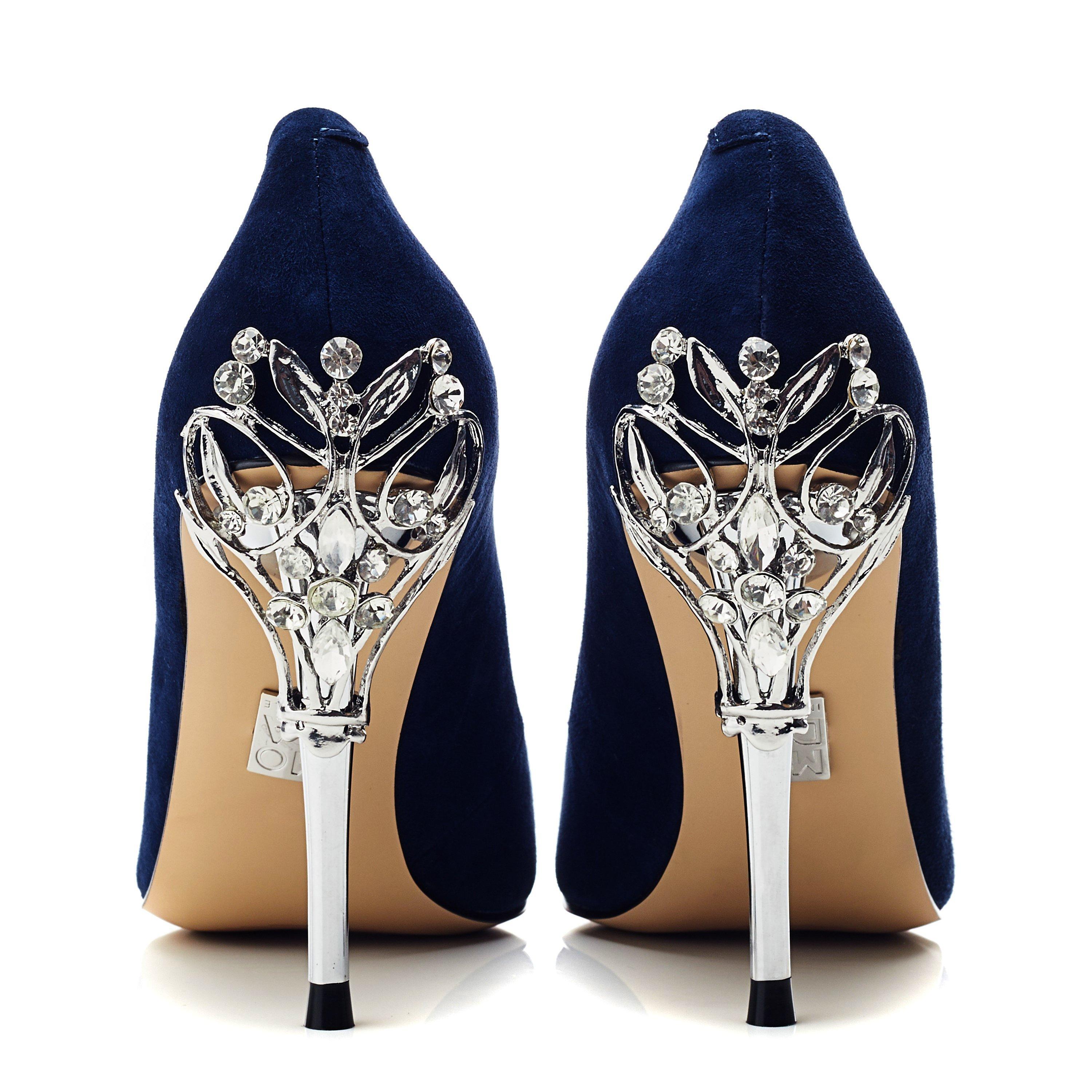 Moda in Pelle Ilari Ivory Leather Pumps