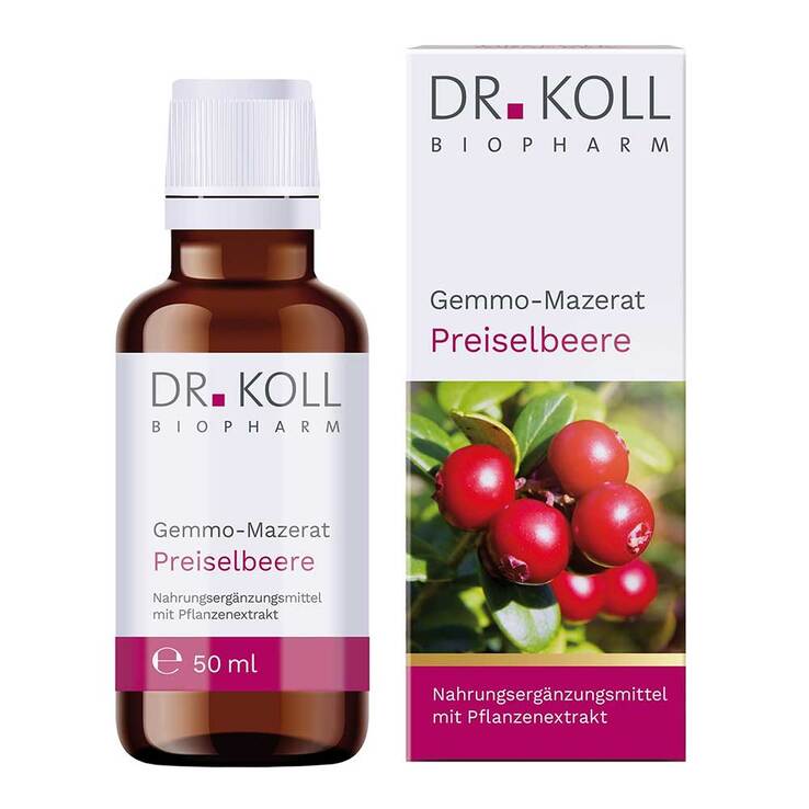 Gemmomazerat Preiselbeere Dr. Koll Vitis Idaea Tro., 50 ml