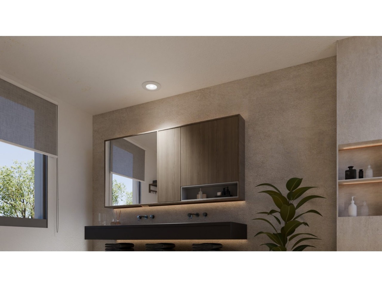 Philips Hue - WACA Slim Downlight S (90mm) EMEA - Hvid