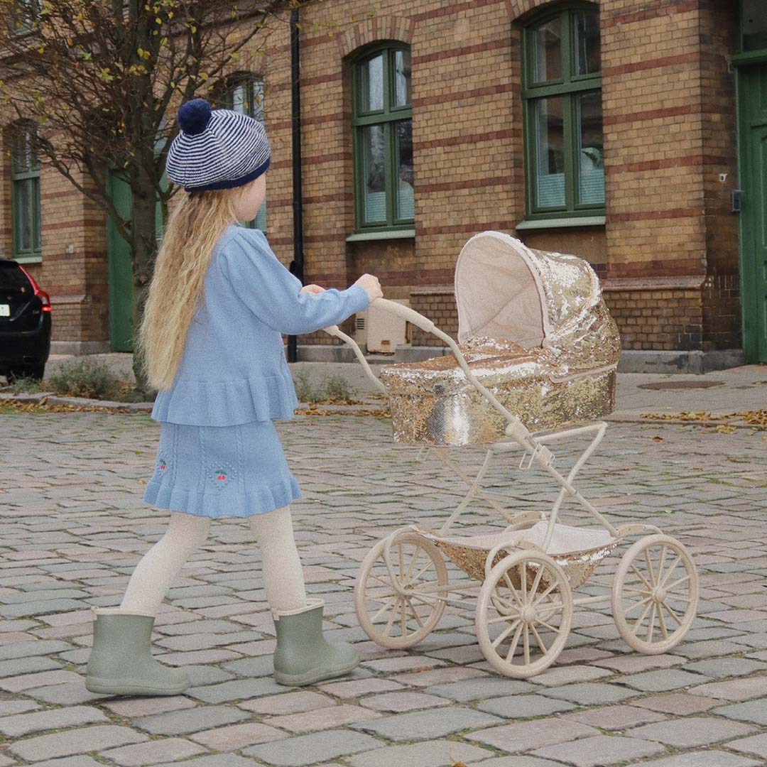 konges sløjd poppenwagen vintage - sparkly