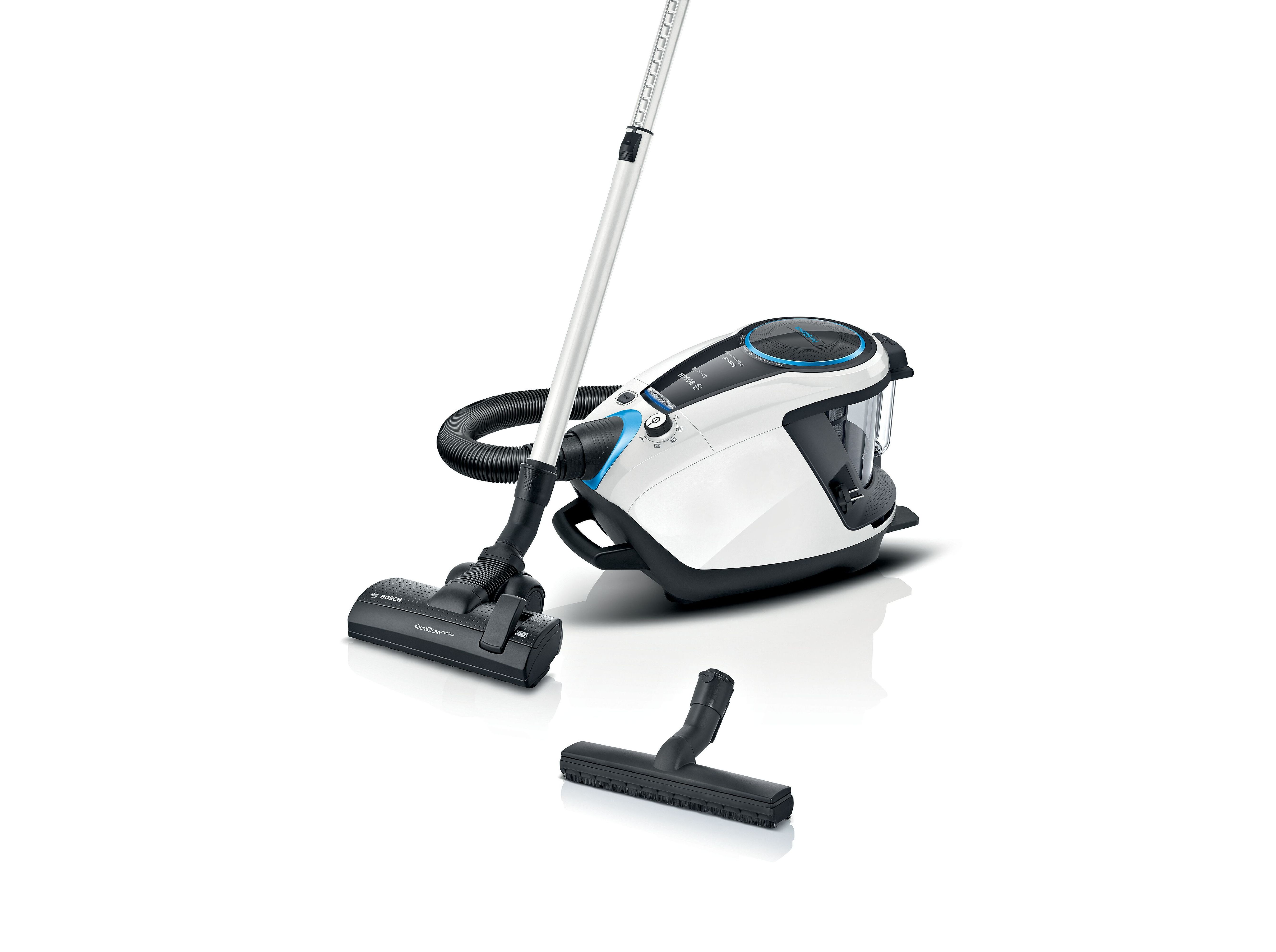 ASPIRADOR SEM SACO BOSCH BGS7SIL1 BRANCO 650 W
