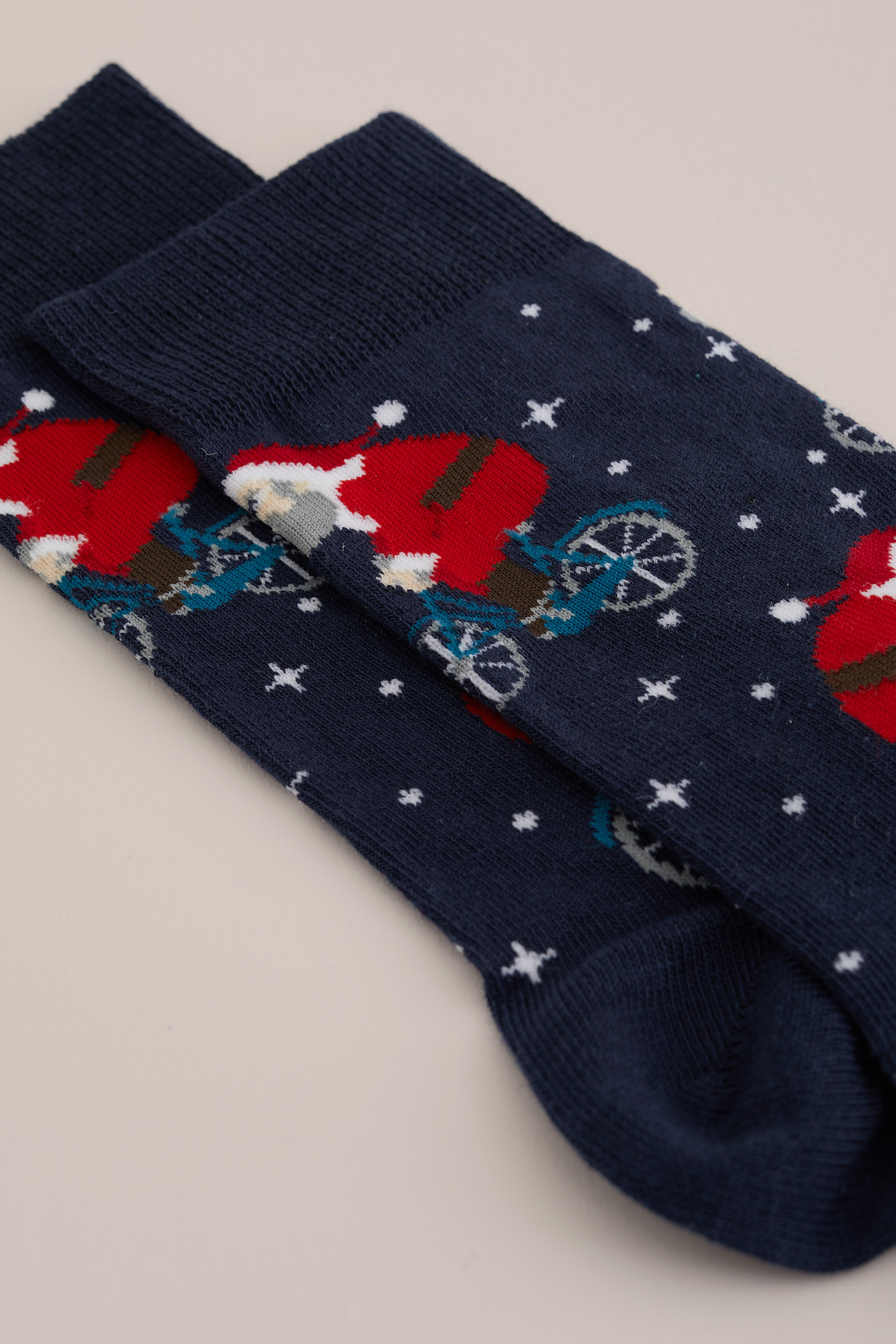 sokken met dessin WE Fashion Donkerblauw