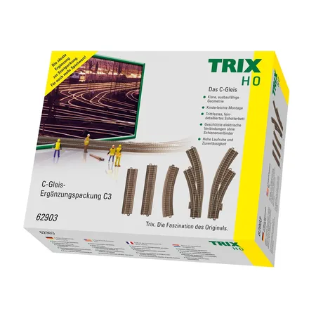 Trix 62903 - H0 C-Gleis-Ergänzungspackung C3