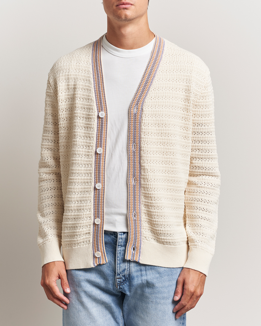 NN07 Josh Knitted Cardigan Ivory