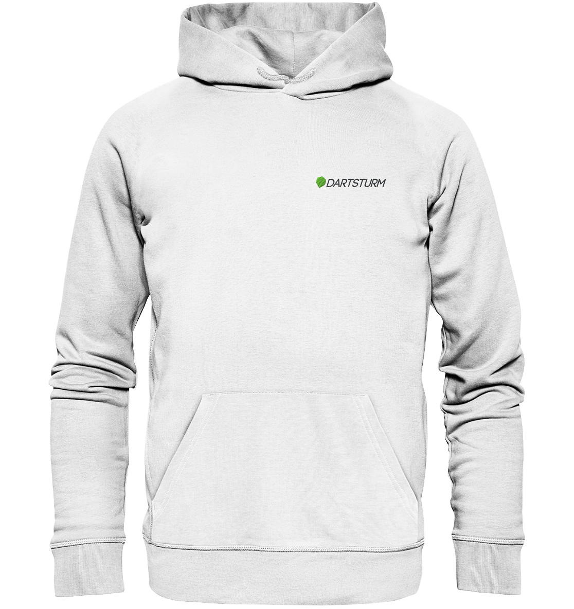 DartSturm - Logo Schwarz Hoodie (Stick)
