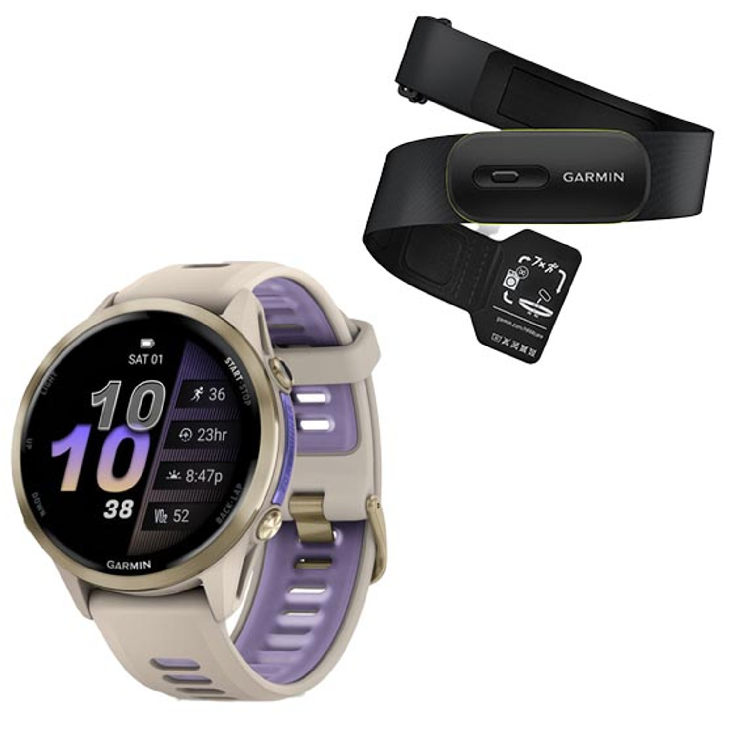Garmin Forerunner 970 + HRM 600