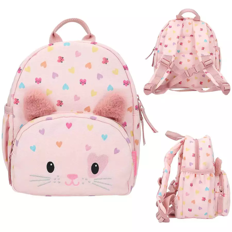Depesche Rucksack Kitty Love Princess Mimi 25 x 22 x 12 cm rosa