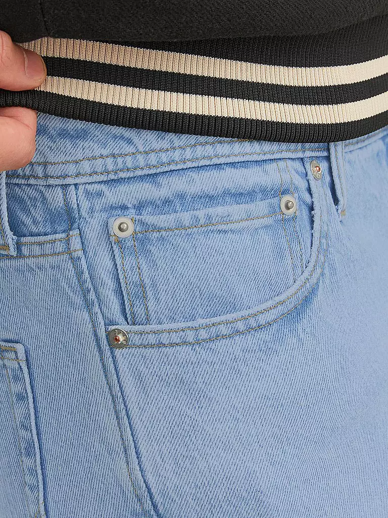 JACK & JONES Jeans Loose Fit JJIEDDIE blau