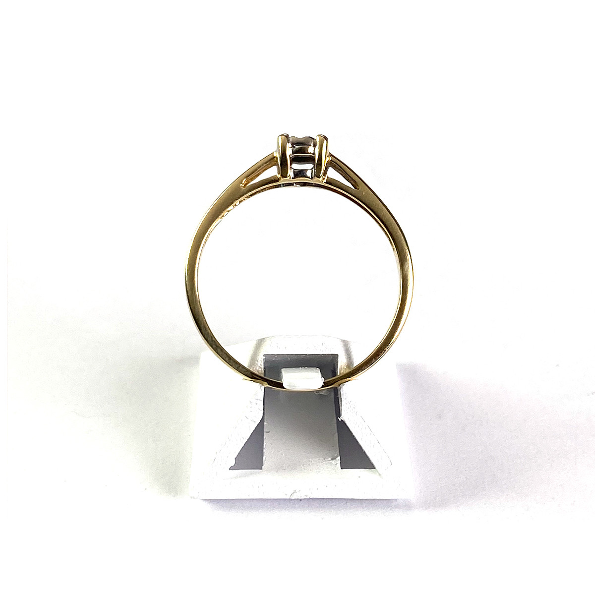 Bague d'occasion or 750 jaune diamant