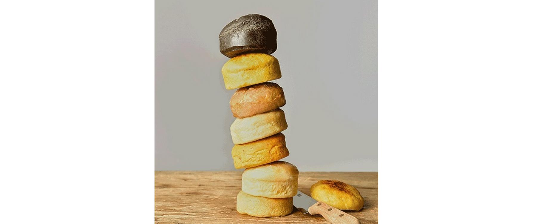 Backform Burger Buns L, BraunBurger-Backform