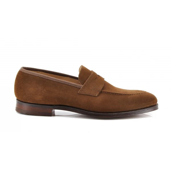 CROCKETT AND JONES - SYDNEY SUEDE SNUFF